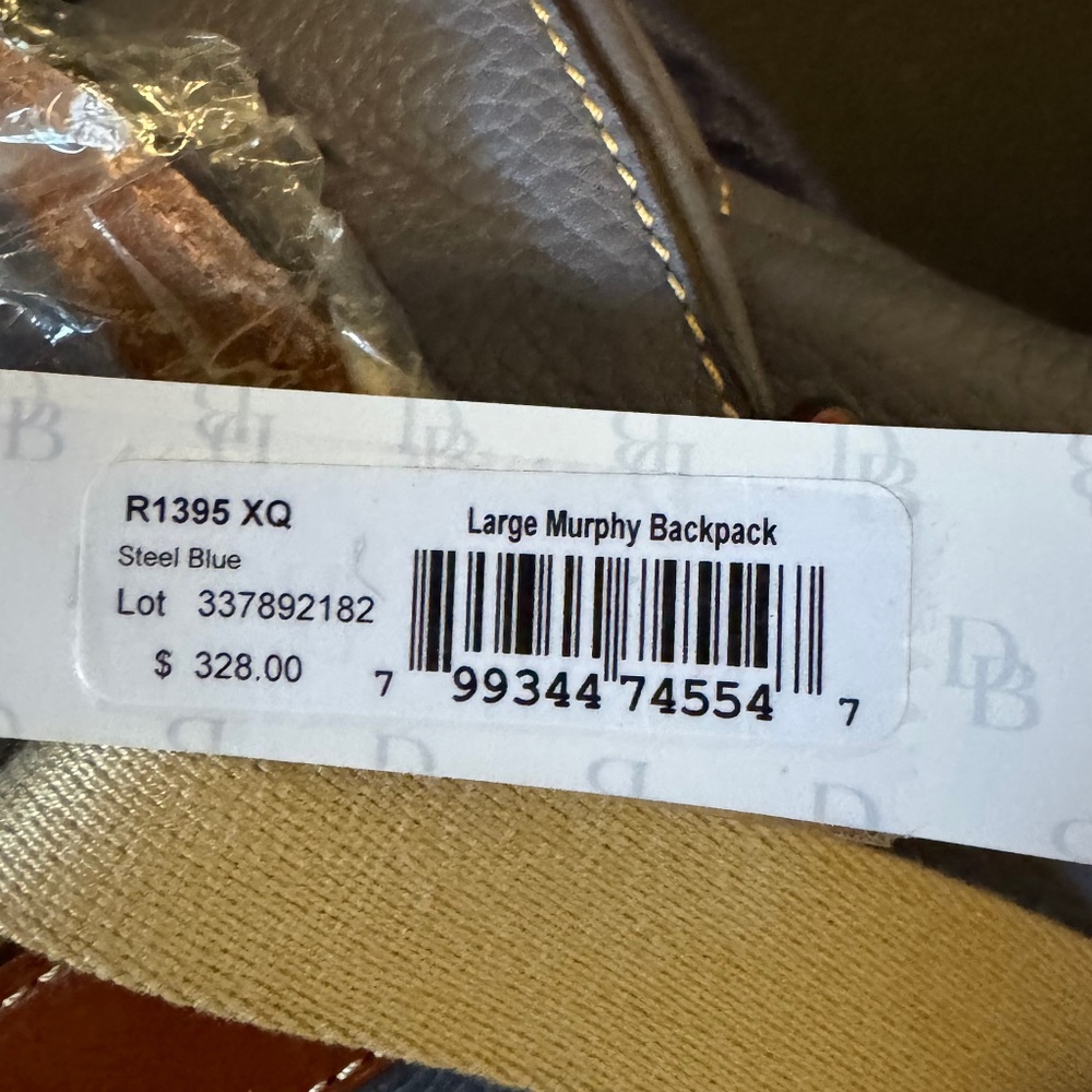 Dooney & Bourke Large Murphy Backpack NWT - Picture 10 of 15